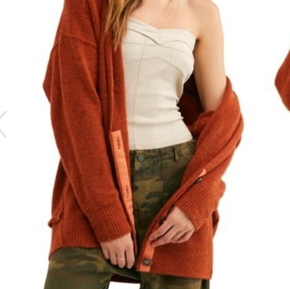 Free People Sweaters - Free People - Eucalyptus Cardigan Sweater New S